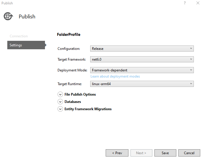 Hosting a .Net API on a Raspberry Pi